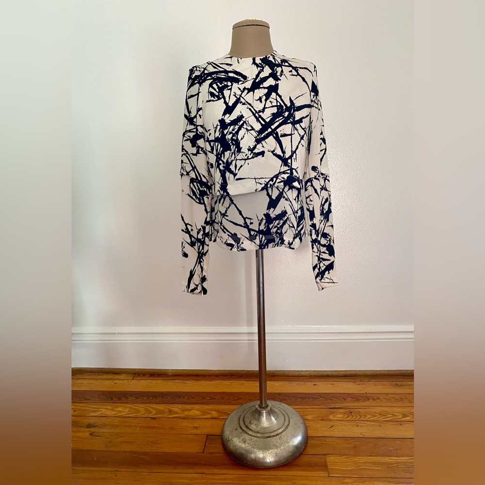 A.L.C Abstract Blouse